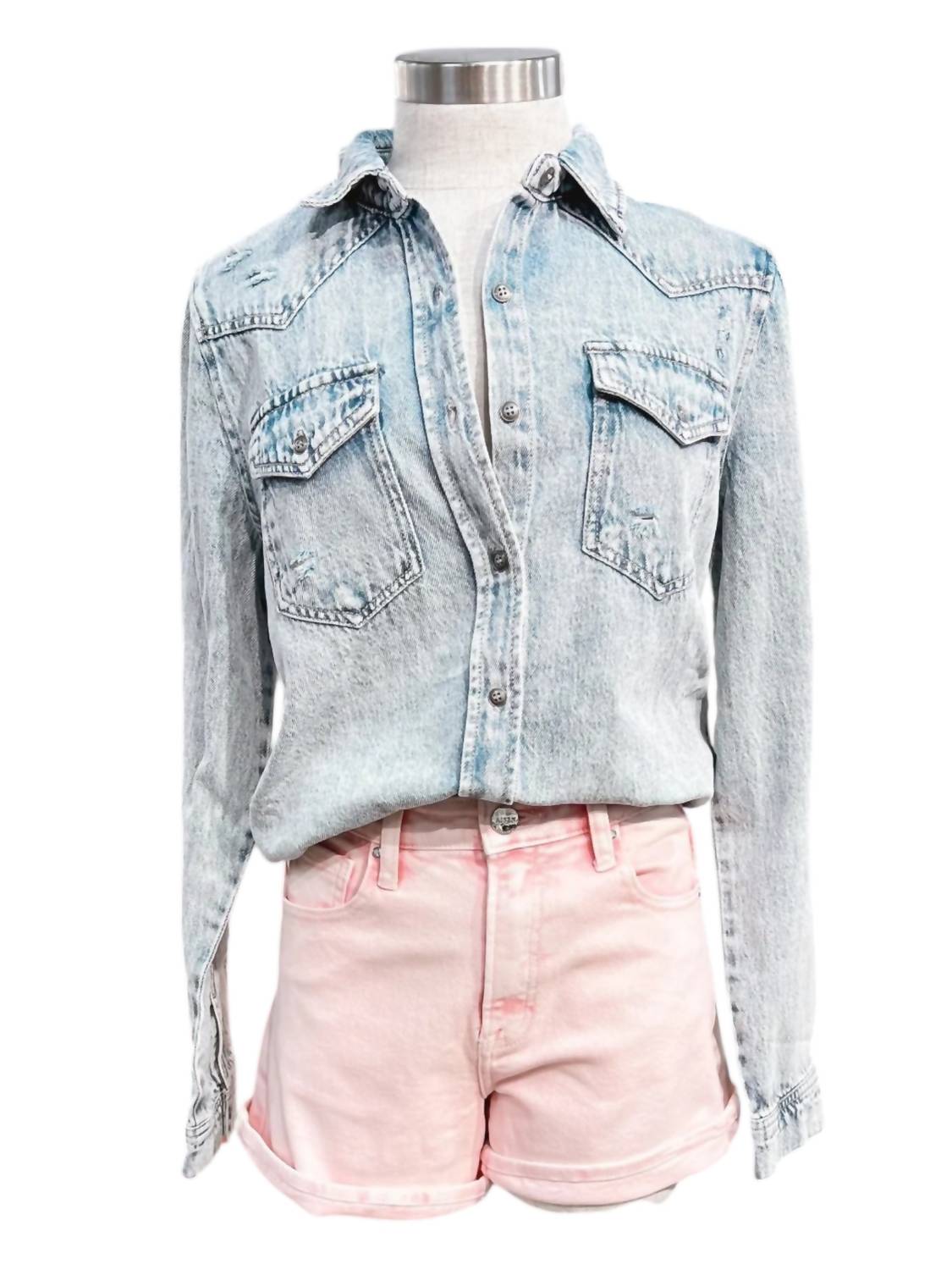 Risen - Wild West Distressed Denim Shirt