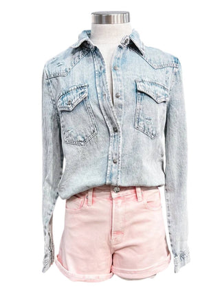 Risen - Wild West Distressed Denim Shirt