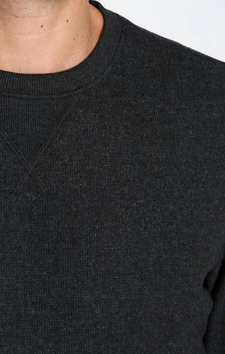 Jachs New York - Brushed Waffle Crewneck Sweatshirt