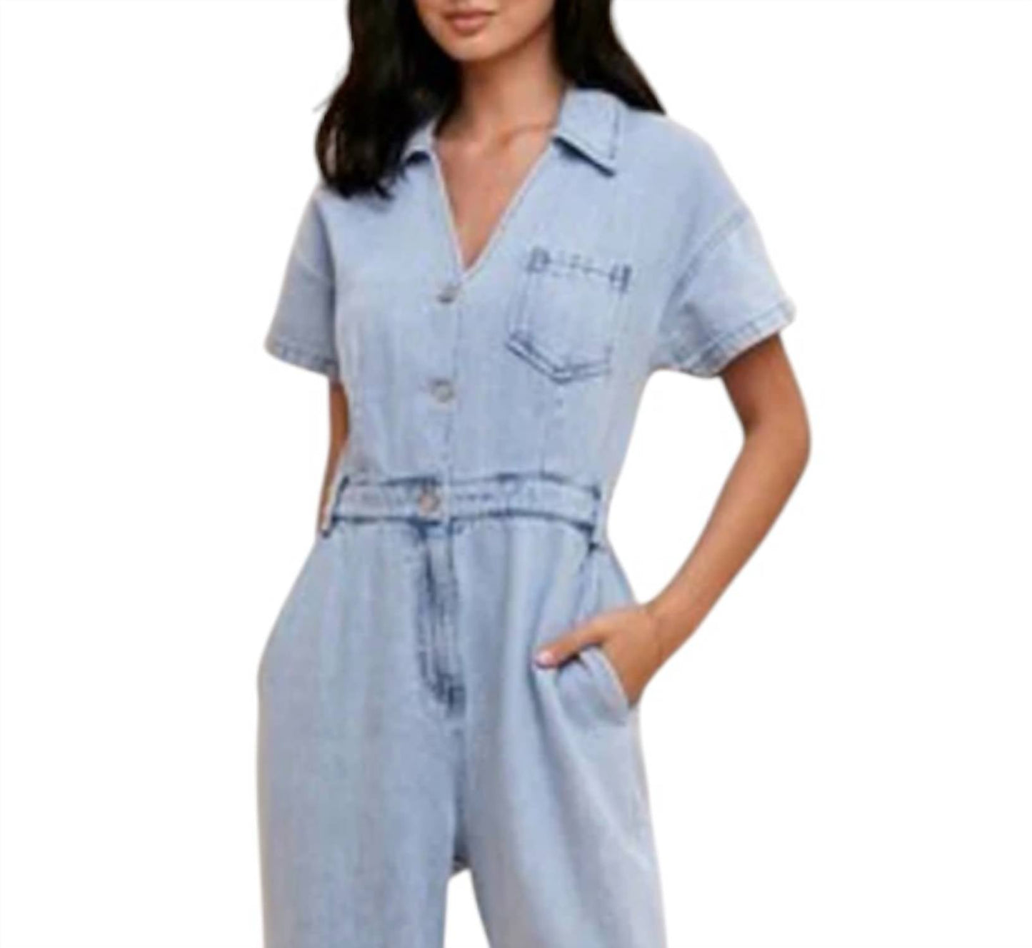 In-Loom - Denim Utility Jumpsuit