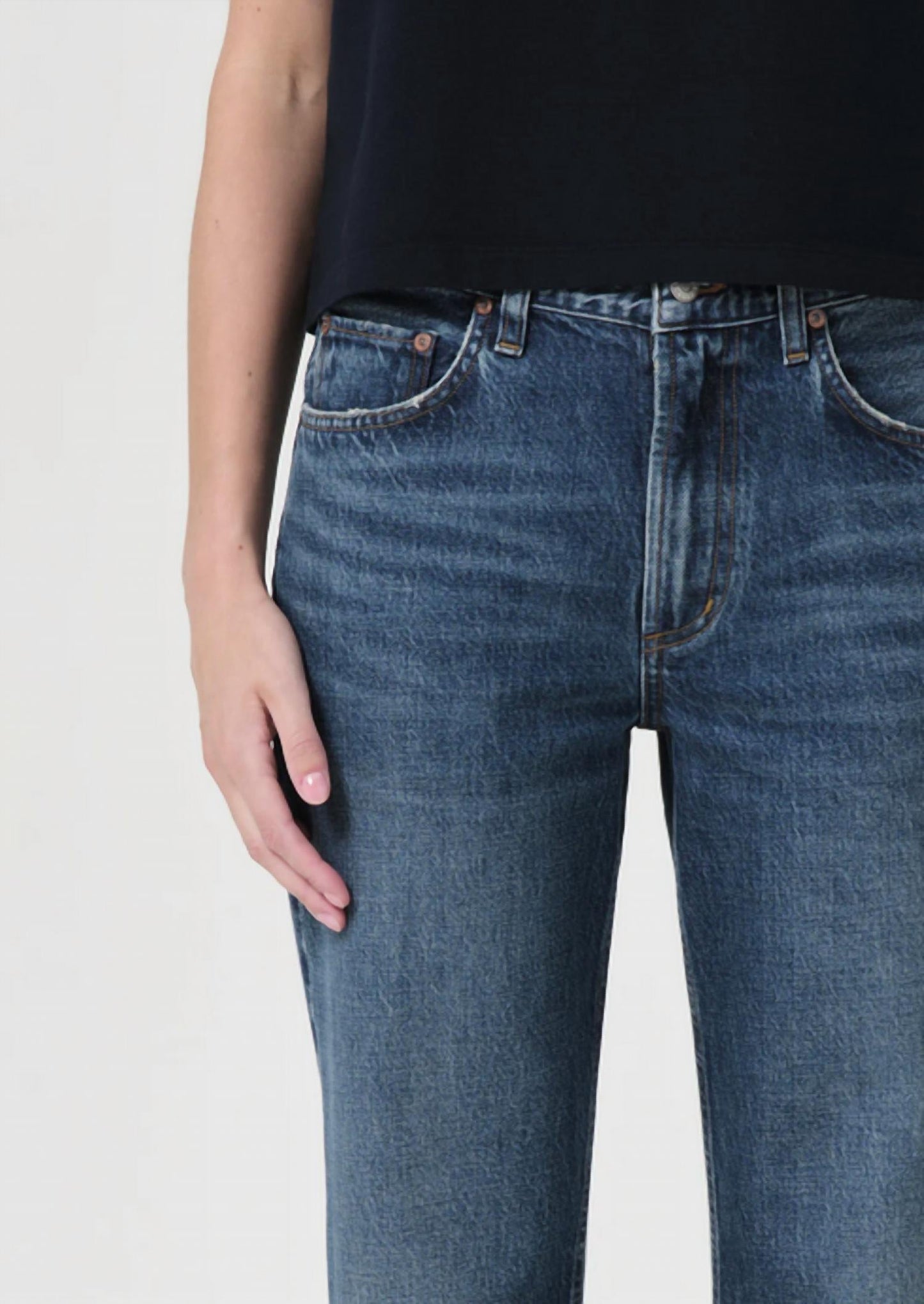 Agolde - Valen Mid-rise Vintage Straigth Jean