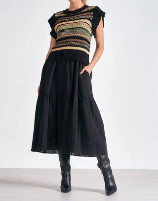 Elan - Crewneck Midi Dress