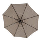 10ft Solar LED Offset Hanging Market Patio Umbrella (Khaki)