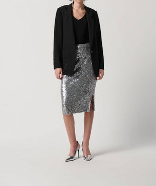 Joseph Ribkoff - Iron-on Embellished Style Blazer