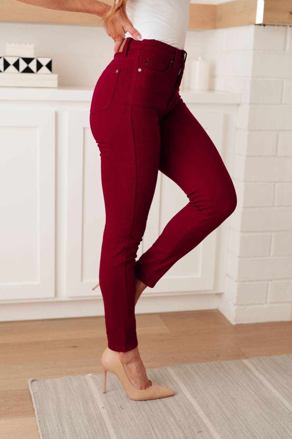 Judy Blue - High Rise Control Top Skinny Jeans