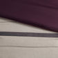 7 Piece Faux Suede Comforter Set Purple Queen