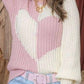 Bibi - Posie Heart Knit Sweater