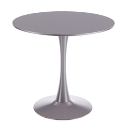 Mid-Century Tulip Table With Round Top, Pedestal Base