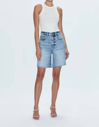 Pistola - Kaylee High Rise Pinched Straight Short