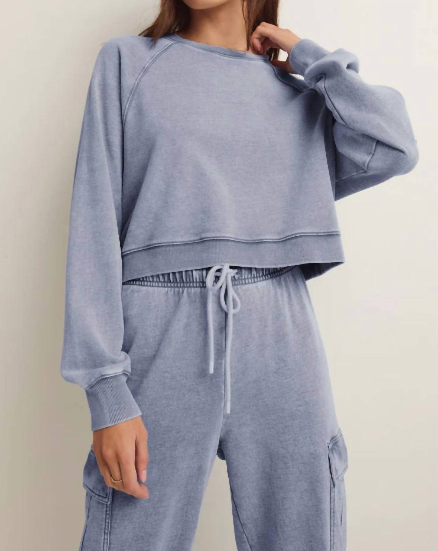 Z Supply - Crop Out Knit Sweatshirt