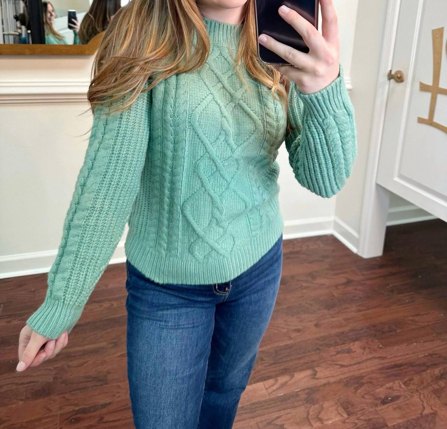 &Merci - Cable Knit Sweater