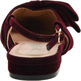 Chinese Laundry - Women's Harmony Velvet Ankle Strap Flat