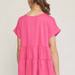 Entro - Short Sleeve Tiered Tunic