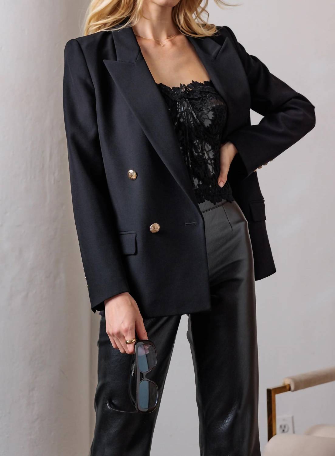 Generation Love - Maverick Crepe Blazer