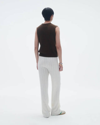 Guest In Residence - Cable Crew Neck Sleeveless Vest