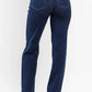 Judy Blue - High-waist Vintage & Back Darts Detail Straight