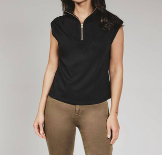 7Diamonds - Rev Sleeveless Half Zip Pullover