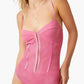 Free People - Night Rhythm Corset Bodysuit