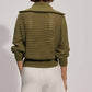 Varley - Eloise Full Zip Knit Sweater