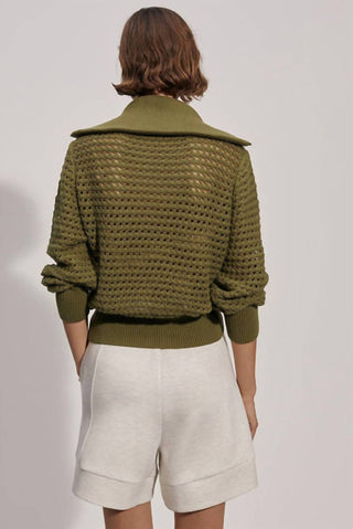 Varley - Eloise Full Zip Knit Sweater
