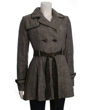 Double Zero - Women's Double Breasted A-line Coat