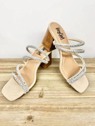 Hey Girl By Corkys - Women's Clear Jewels Sandals