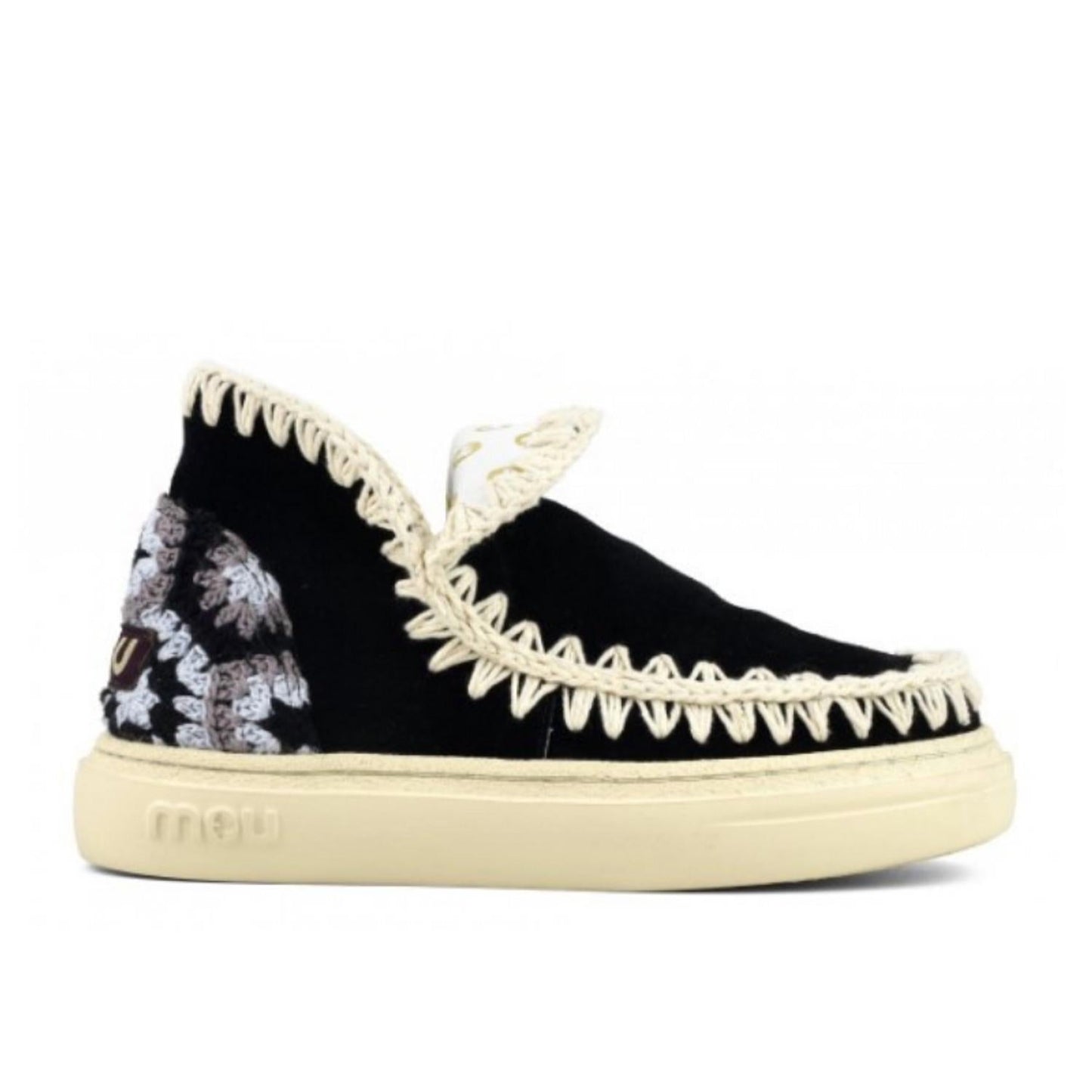 Mou - WOMEN'S BOLD ESKIMO SNEAKER WITH CROCHET HEEL
