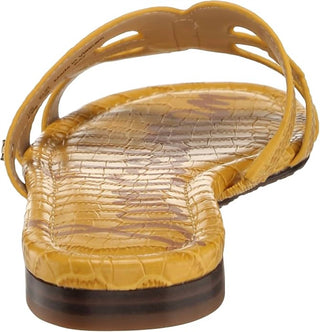 Sam Edelman - Women's Bay Slide Mule Open-toe Slip-on Leather Flat Sandals