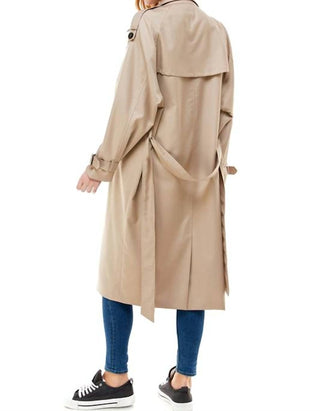 Acoa - Long Sleeve Oversized Trench Coat