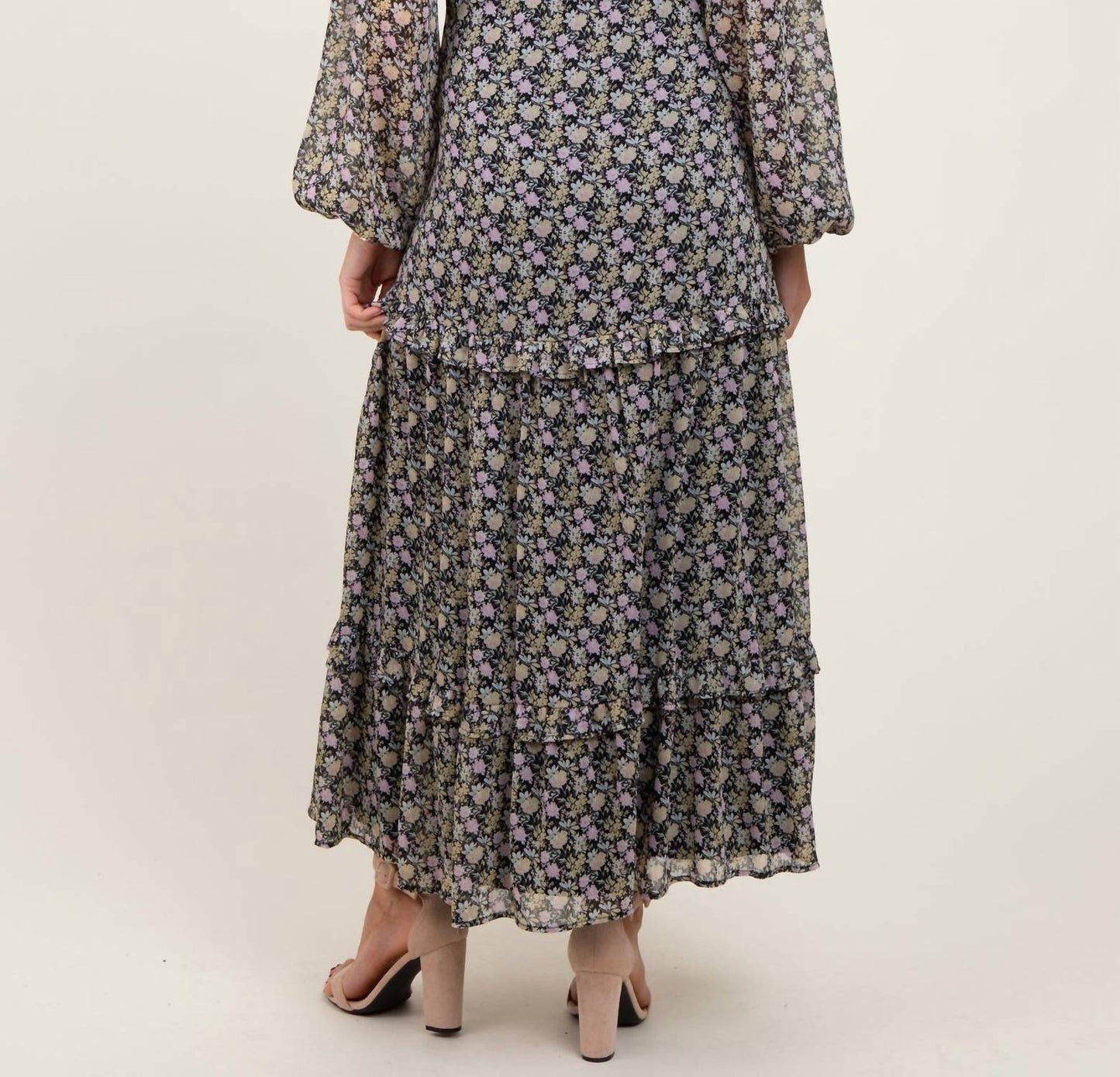 Baevely By Wellmade - Brynlee Floral Maxi Dress