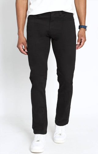 Jachs New York - Straight Fit Stretch Sateen 5 Pocket Pants
