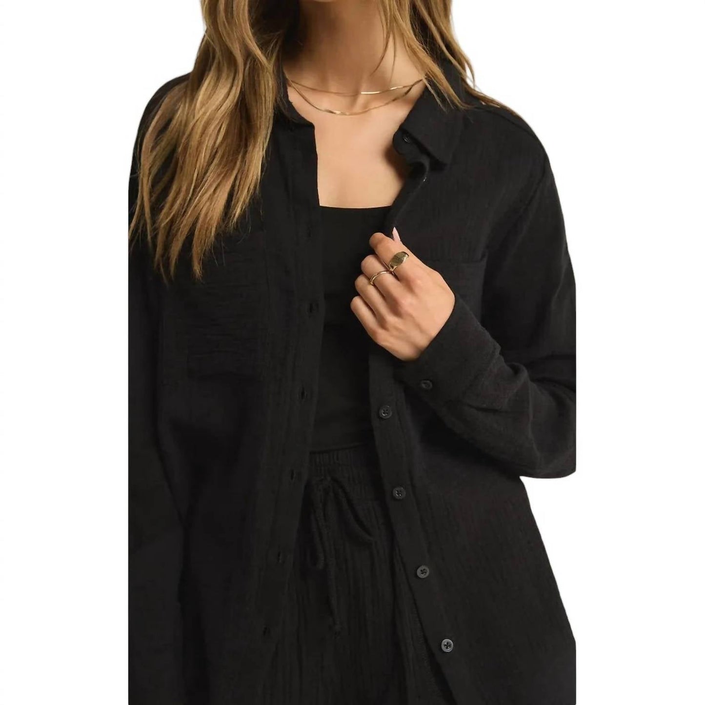 Z Supply - Kaili Button Up Gauze