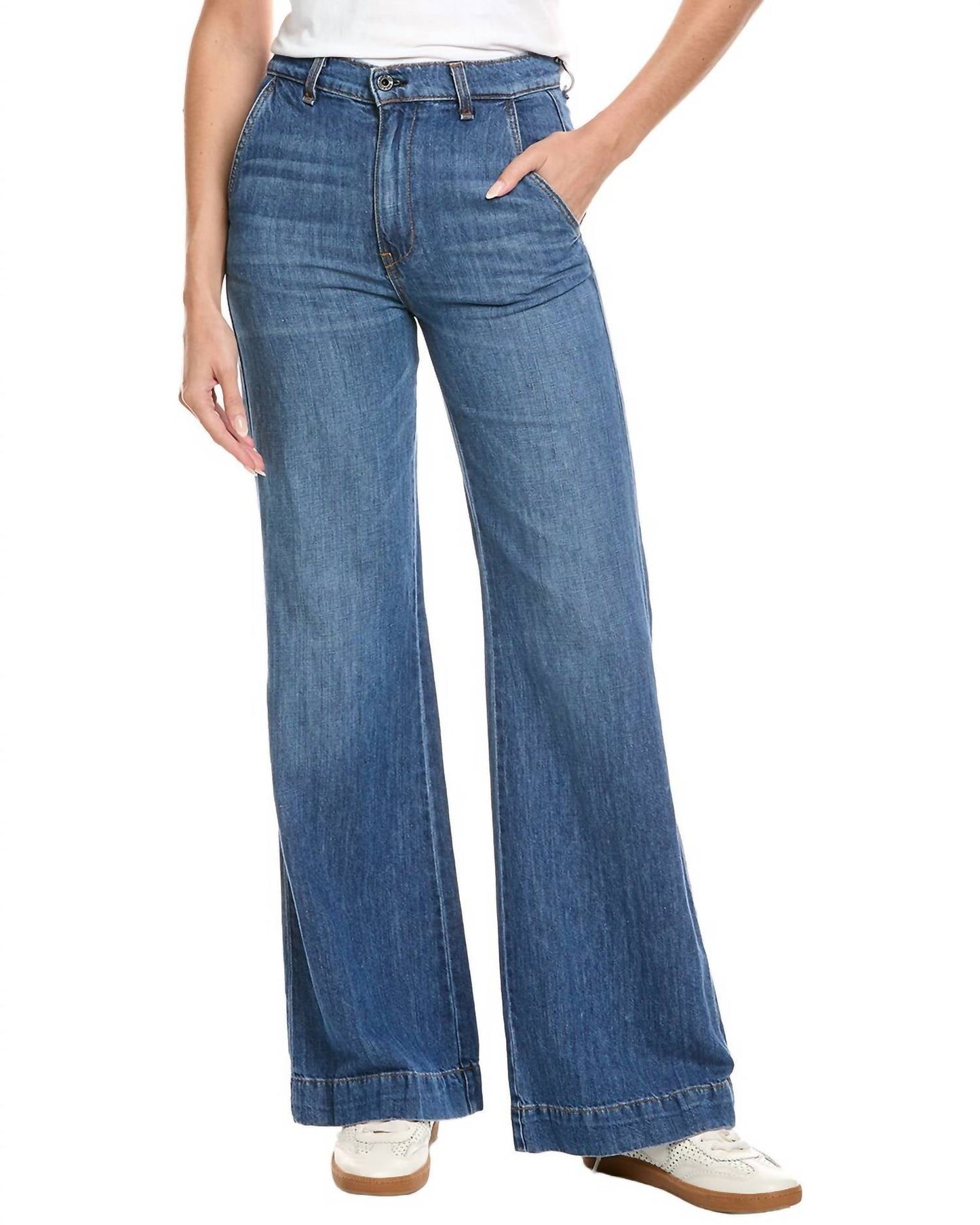 Askk Ny - Wide Leg Denim Trouser