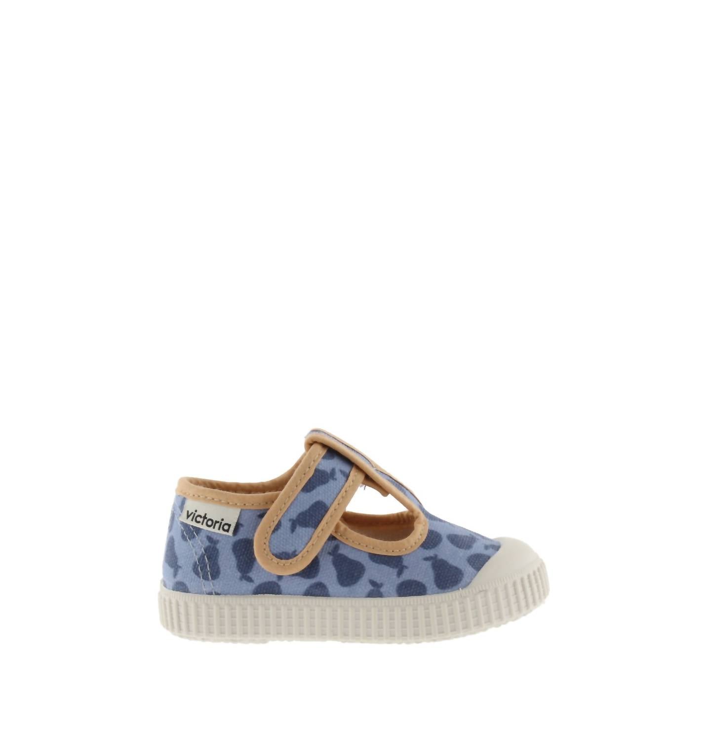 Victoria Shoes - Toddler T-Straps Canvas Shoe