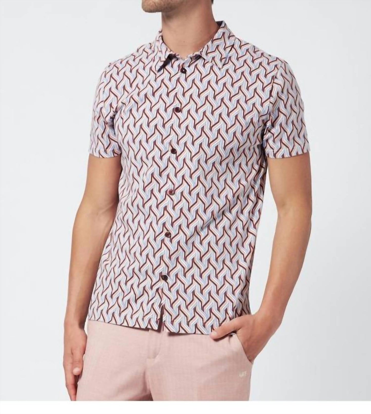 4Funkyflavours - This Is Hot Short Sleeve Cotton Shirt