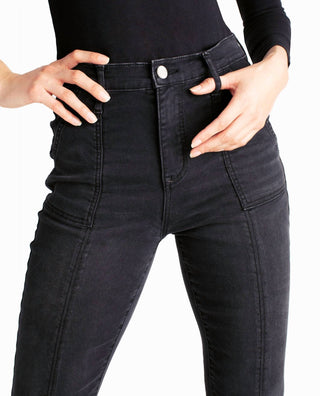Nicole Miller - Harlem High Rise Flare Jean