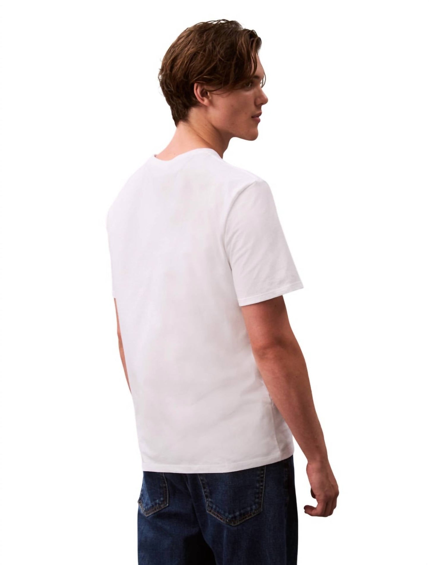 Calvin Klein - Linear Text Logo T-Shirt
