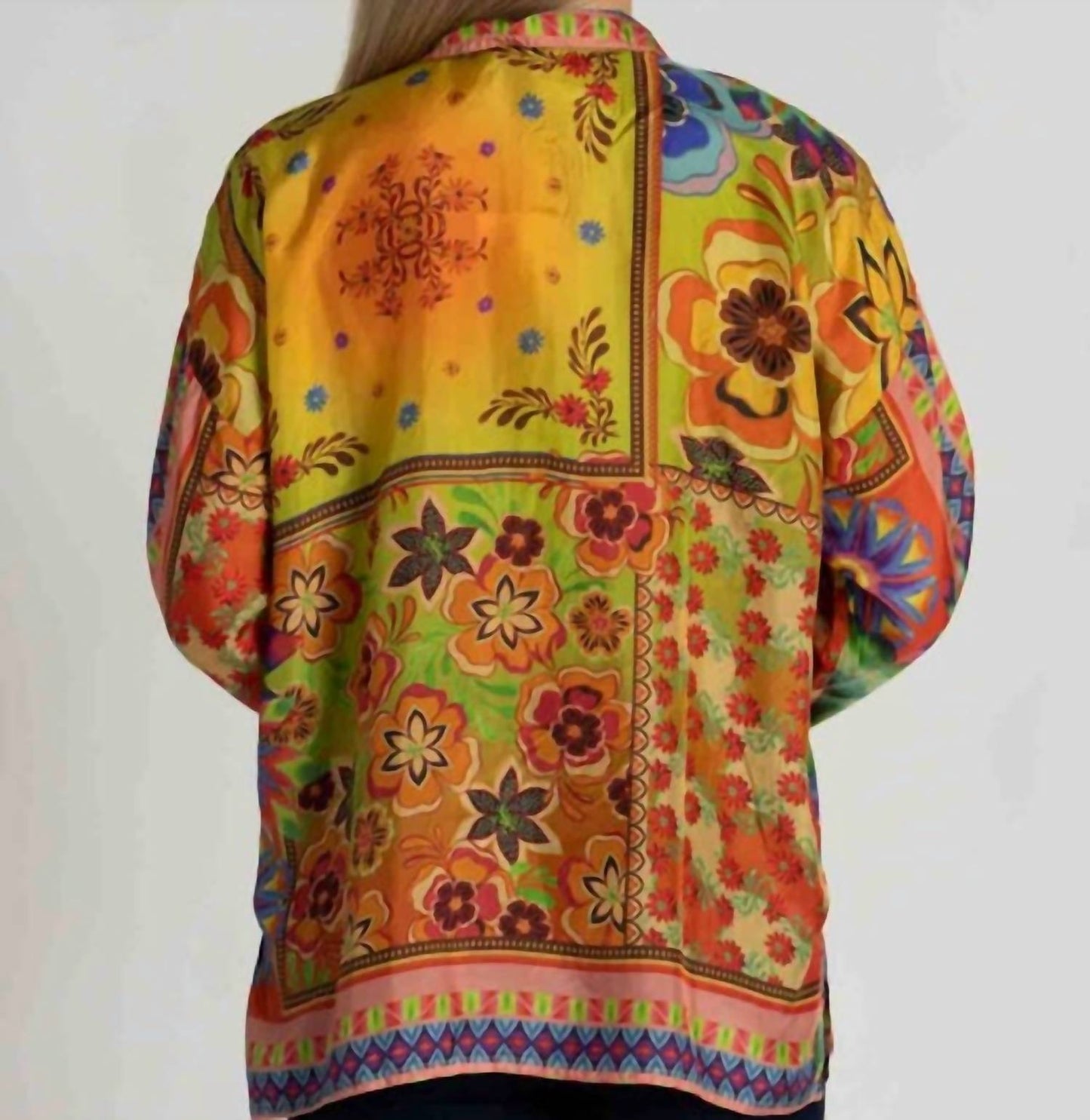 Johnny Was - SLIM AUDREY WITH TRIM BUTTON DOWN