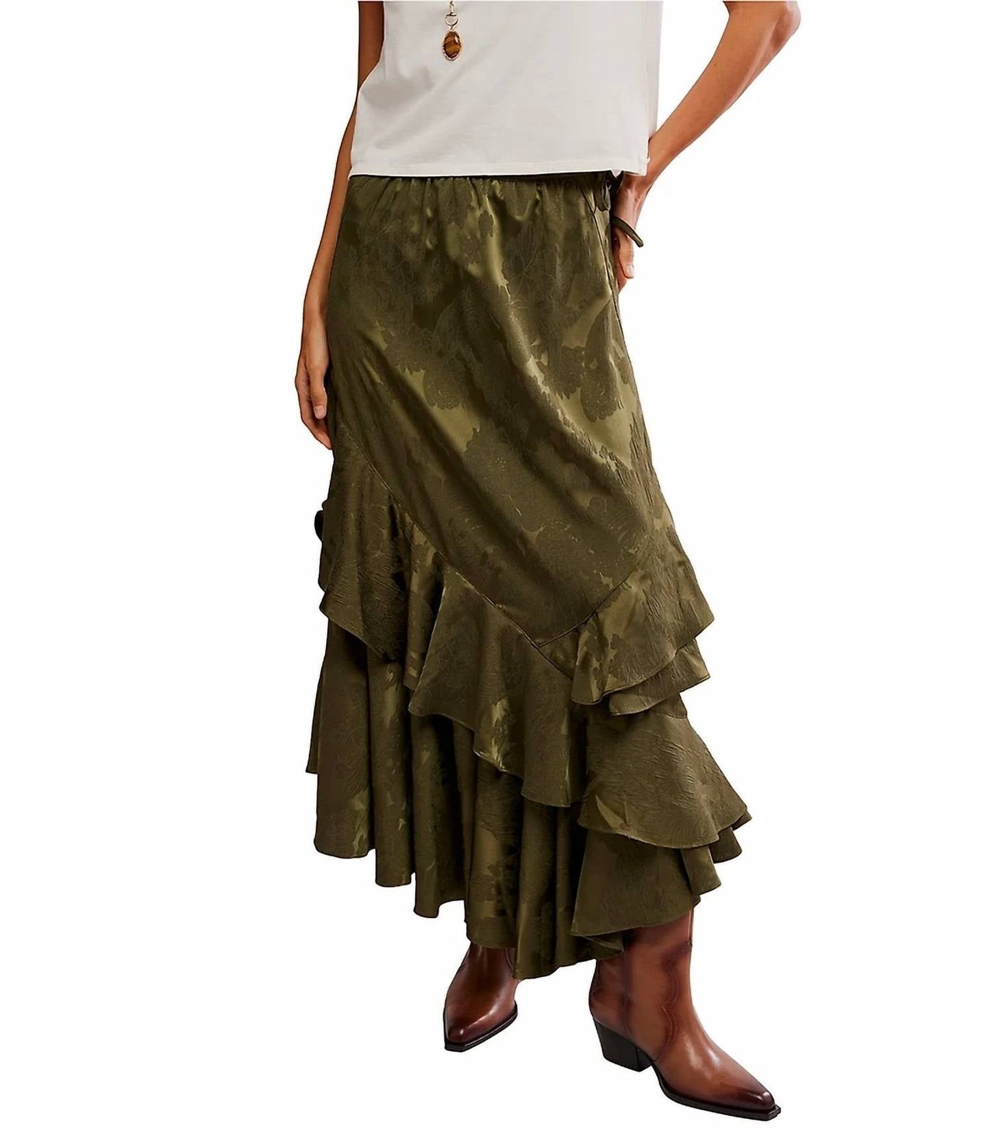 Free People - Autumn Promenade Maxi Skirt