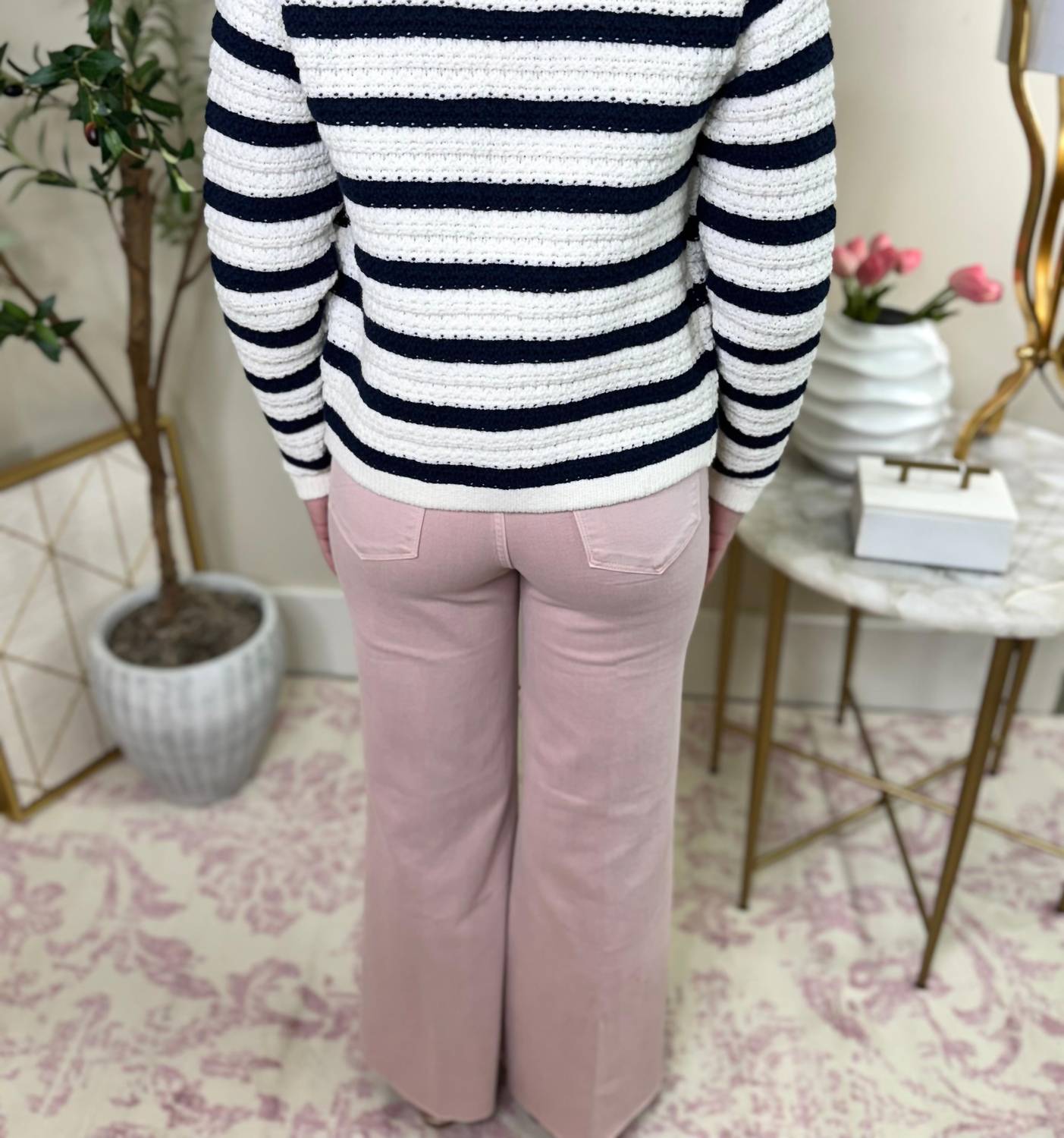 Dear John Denim - Cambria Button-up Stripe Sweater