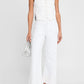 Pistola - Lana Crop With Cuff High Rise Wide Leg Jean