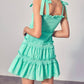 Do+Be - Smocked Tiered Dress