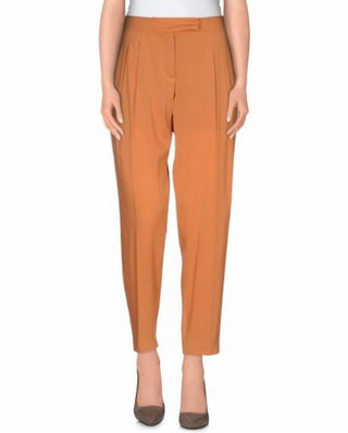 M Missoni - Pleated Silk Ankle Casual Trousers