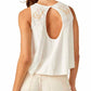Free People - FUN AND FLIRTY EMBROIDERED TOP