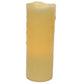 LED Dripping Wax Pillar Candles (Set of 3)