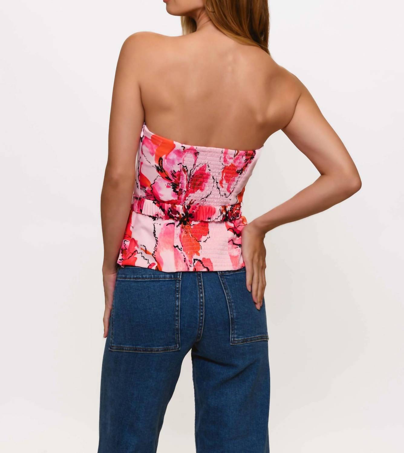 Hutch - Sibby Belted Tube Top