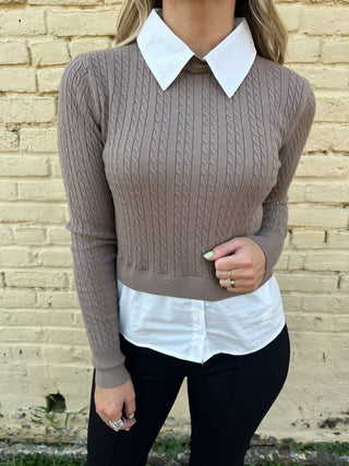 Deluc - Amsonia 2 In 1 Shirt Jumper