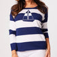 Angel Apparel - Nautical Scoop Top