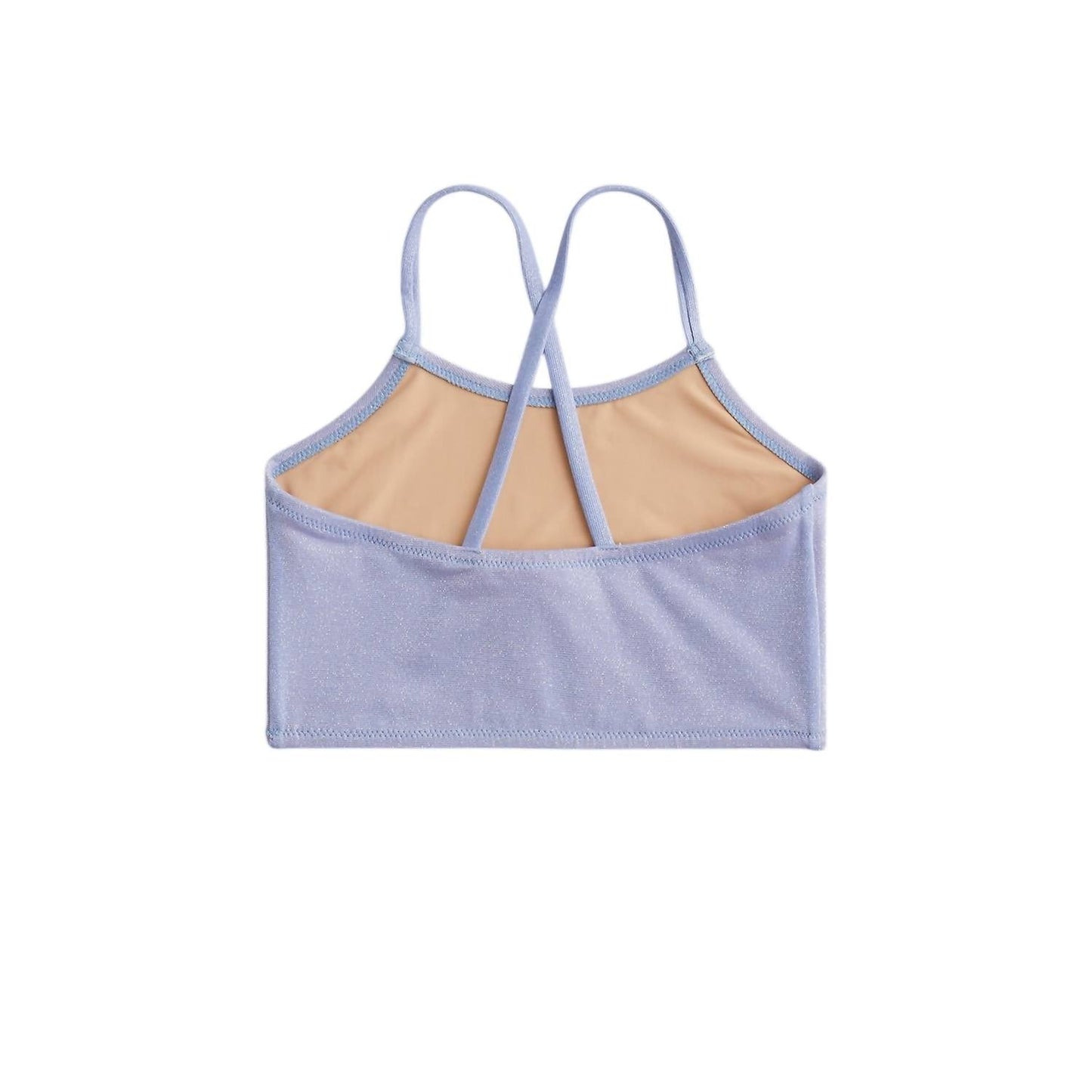 J.Crew - GIRLS' SHIMMER SWIMSUIT TOP WITH UPF 50+