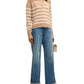 Veronica Beard - Jovie Striped Polo Pullover Sweater
